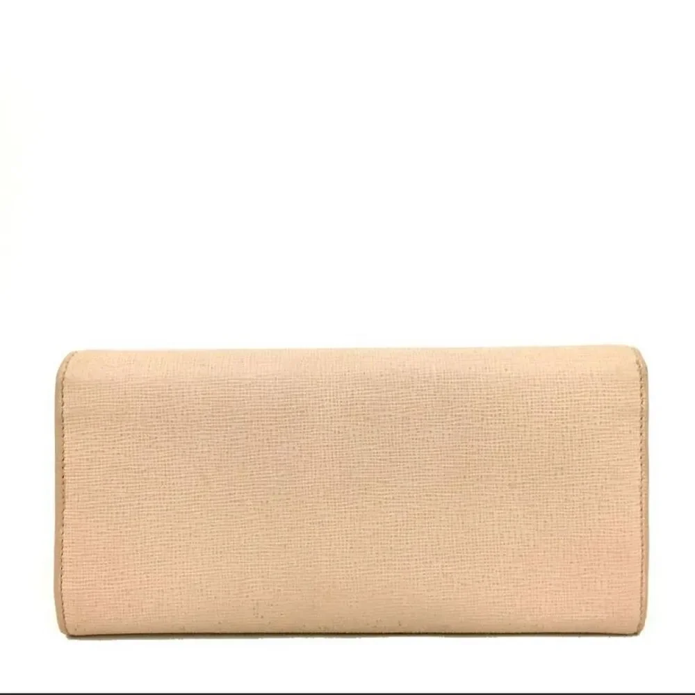 FENDI Continental Leather Bifold Long Wallet/1J6630